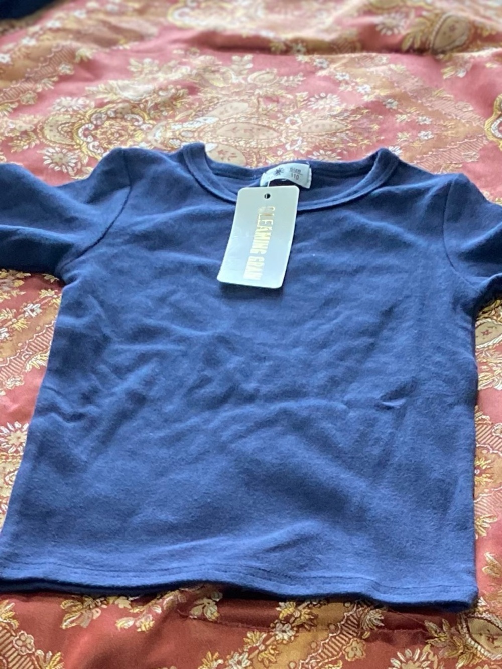 Classic Navy Kids Tee - Unbranded